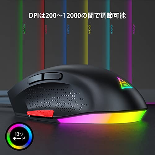 ゲーミングマウス 有線 100dpi Usb接続 光学式 マウス Dpiボタン付き ゲーム用マウス Rgbライティング 9個プログラムボタン 超高耐久スの通販はau Pay マーケット Hatinana