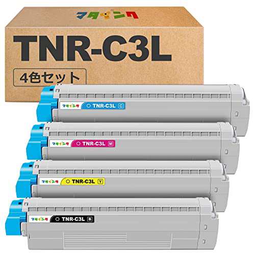 【マタインク】TNR-C3L 互換トナーカートリッジ OKI対応 4色セット TNRC3L TNR-C3LK2 TNR-C3LC2 TNR-C3LM2 TNR-C3LY2 互換トナー 対応機種：C811dn C811dn-T C841dnの通販は