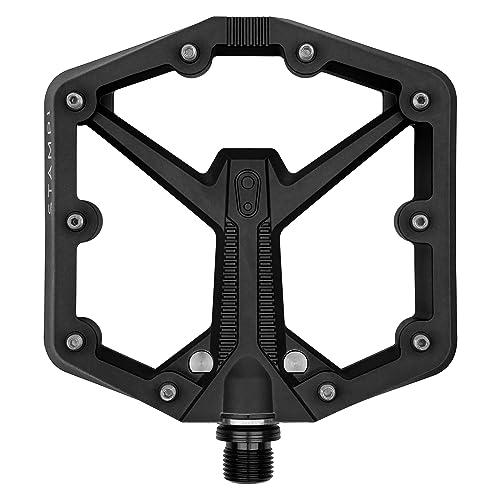クランクブラザーズ スタンプ フラット BMX/MTB バイクペダル - プラットフォーム自転車ペダル 最小限のプロファイル 調節可能なグリップの通販は
