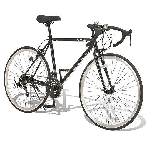 ALTAGE(アルテージ) ロードバイク 自転車 700C 18段変速 マットブラック アルテージ(ALTAGE) ロードバイク 自転車 700C 18段変速 ARD-001