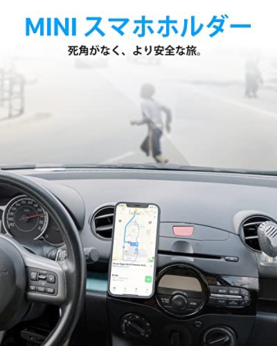 二枚セット」YOSH スマホホルダー 車載スマホホルダー マグネット式 2 ...