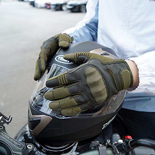 WTACTFUL バイク グローブ スマホ対応 オートバイ手袋 ハード ナックル