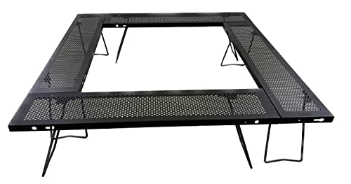 尾上製作所(ONOE) マルチファイアテーブル バーベキューコンロを囲んで使える 4本それぞれ独立しており多様な利用が可能 連結ジョイントが付属 縦に長く連結可能 バーベキューコンロ 焚火台 グループキャンプ BBQの通販は 10,730円