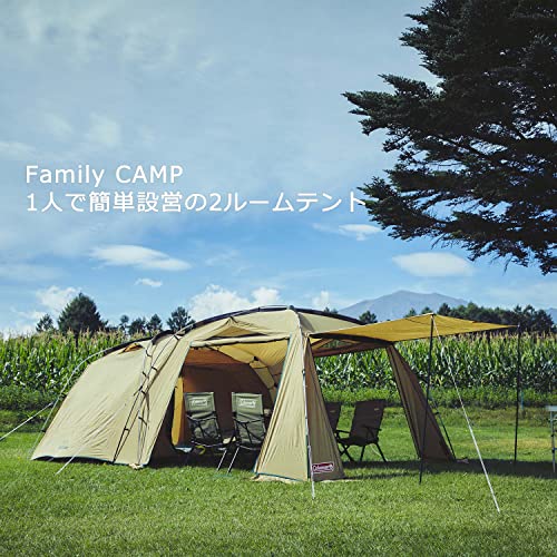 コールマン(Coleman) テント キャンプ ファミリー タフ2ルーム/3025