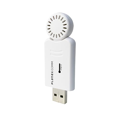 PLANEX USB直接給電型WiFiどこでもセンサー 温度・湿度・気圧計測 どこでも環境センサー WS-USB03-THPの通販は 6,806円