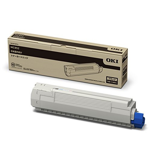 OKI トナーカートリッジ ブラック MC852dn TNR-C3MK1の通販は