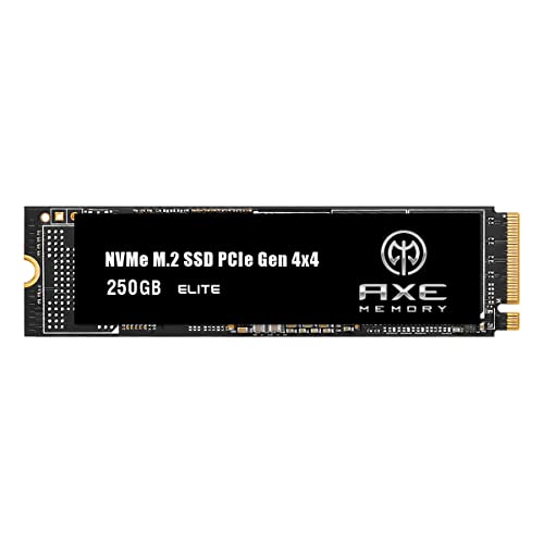 AXE MEMORY ELITE 内蔵SSD 250GB Gen4 PCIe NVMe M.2 2280 - 読み込み 最大4,450MB/秒、書き込み最大1,900MB/秒の通販は 6,384円