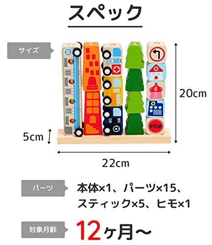 知育玩具 1歳 2歳 3歳 ランキング 木のおもちゃ 積み木 棒通し 紐通し ひも通し 赤ちゃん 木製 おもちゃ 【 Im TOY アイムトイ 】 ソート