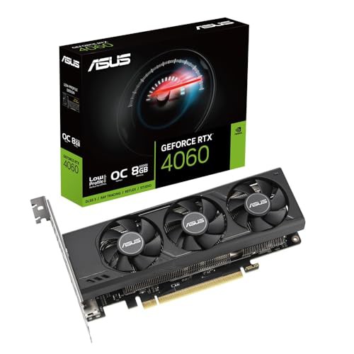 ASUS GeForce RTX 4060 LP BRK OC Edition 8GB GDDR6 ビデオカード / RTX4060-O8G-LP-BRK 国内正規流通品