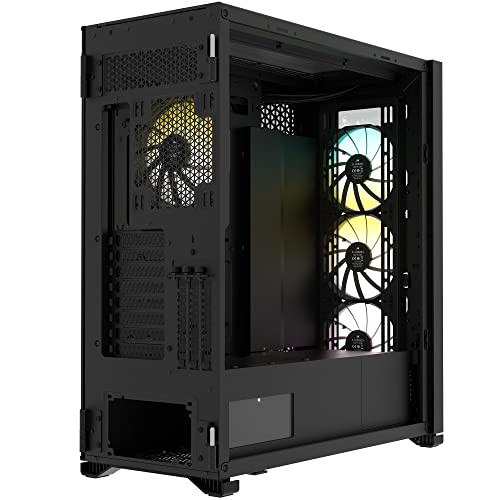 CORSAIR iCUE 7000X RGB フルタワー ATX PC ケース、ブラック CC-9011226-WW