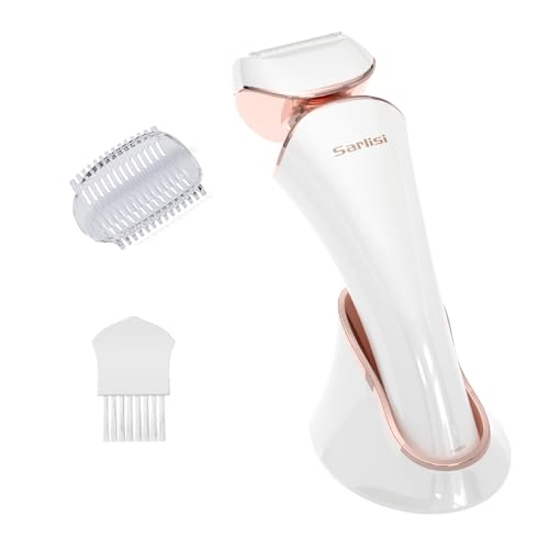 レディースシェーバー 広範囲対応 IPX6防水 乾湿両用 無駄毛処理 電動式 3in1 ボディーシェーバー ローズゴールド＆ホワイトの通販は 5,096円