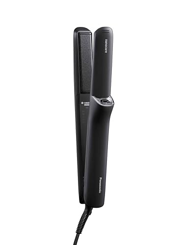 2024年発売パナソニック ヘアアイロン ストレート用 高浸透ナノイー&ミネラル搭載 スムースシルキープレート ディープネイビー EH-HN50-Aの通販は