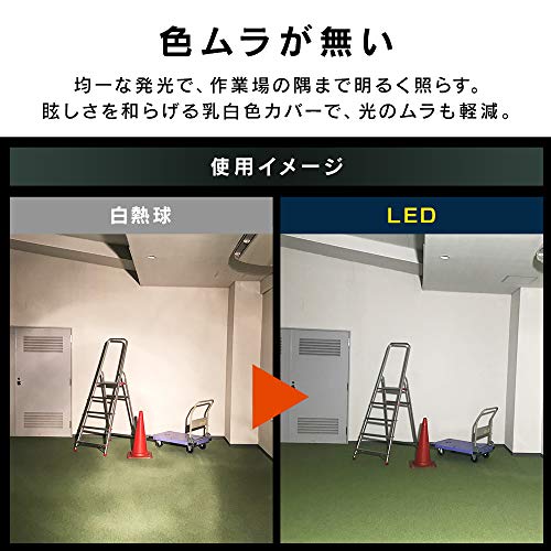 アイリスオーヤマ LED投光器 電球寿命20,000時間 ワークライト 3000ルーメン クリップタイプ 防災グッズ 防災の日 アース設置不要 防水防塵仕様 広配光120° 夜間の作業やアウトドア用品としても活躍 昼光色 LWTL-300の通販は