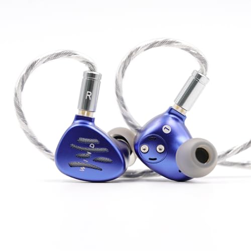 国内正規品BQEYZ コイル式骨伝導+ダイナミック ハイブリッドイヤホン Wind 藍 (4.4mm) イヤホンケース付きの通販は 28,730円