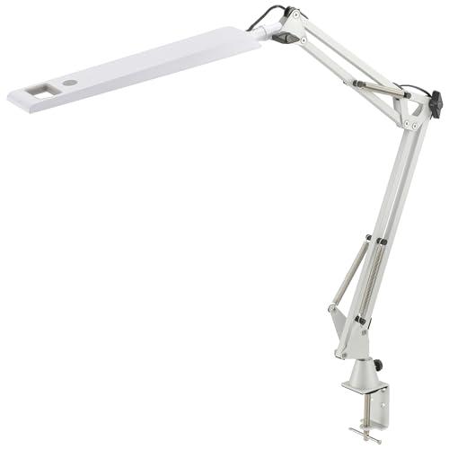 LEDアームライト クランプタイプ ホワイト_AS-LS28B-W 06-3723 5,695円