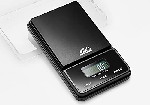 ソリス デジタルポケットスケール コンパクトサイズなデジタルスケール バリスタアクセサリー 7.6x12.3x2.0cm (SK1030) ブラックの通販は