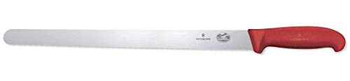 VICTORINOX(ビクトリノックス) ウェーブナイフ レッド 36cm プロフェッショナル ケーキナイフ パン切ナイフ プロ仕様 5.4231.36GBの通販は