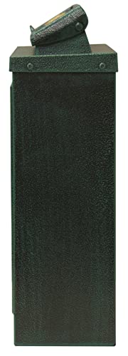 MOJYU 鋳物壁掛けポスト Clover グリーン WM-069 ポスト 郵便ポスト