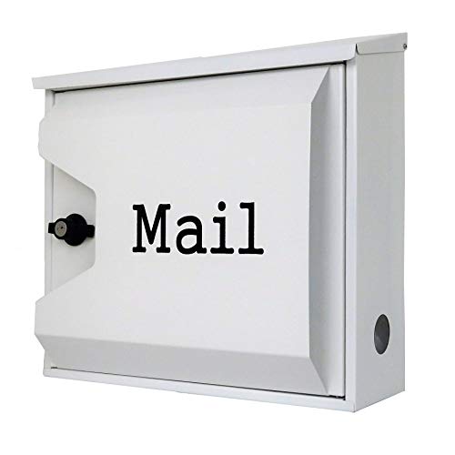 アイホーム(Ihome) 郵便ポスト pm04 pm046 大容量 ホワイトの通販は 11,200円