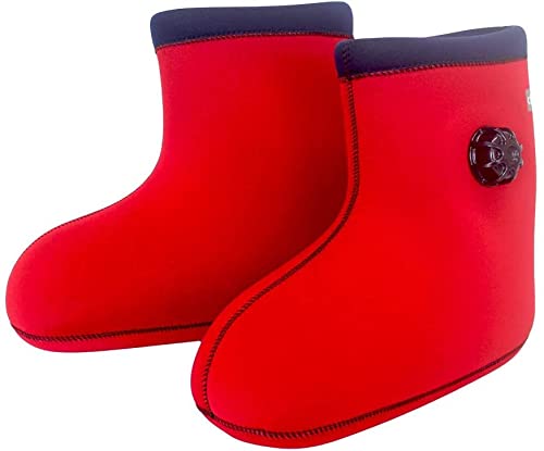 クロッツ やわらか湯たんぽ 足用タイプ (底なし) レッド S