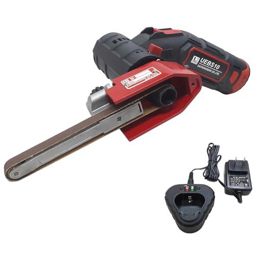 埼玉精機 U-TOOLS 電動ベルトサンダー 幅10〜12mm 12V バッテリー・充電器付き UEBS10の通販はその他花・ガーデン・エクステリア・DIY工具