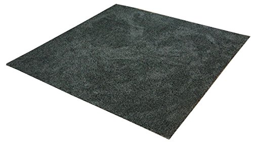 イケヒコ ラグ カーペット 3畳 洗える タフト風 『ノベル』 グレー 約140×340cm 裏:すべりにくい加工 (ホットカーペット対応)