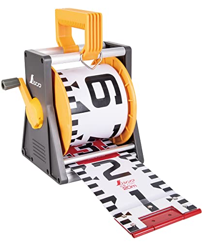 シンワ測定(Shinwa Sokutei) ロッドテープ ガラス繊維製 20ｍ巾120?o リール付 JIS 77219