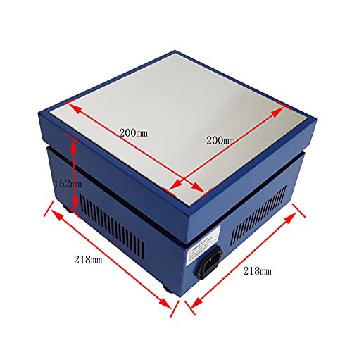 INTBUYING 恒温ホットプレート PCB予熱ステーション 実験と工業用 200