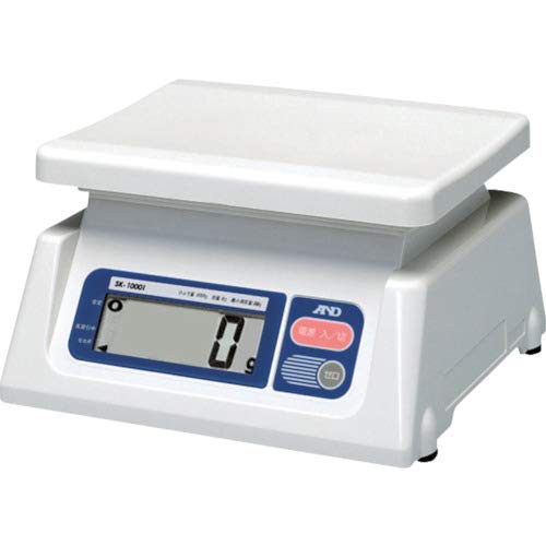 A&D 取引証明用 デジタルはかり SK-1000i-A1 ≪ひょう量:1000g 最小表示:1g(使用範囲:20g~1000g) 皿寸法:230(W)*190(D)mm 検定付:1地域≫の通販は