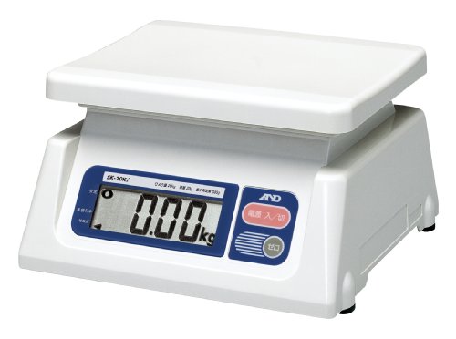 A&D 取引証明用 デジタルはかり SK-20Ki ≪ひょう量:20kg 最小表示:0.02kg(使用範囲:0.2~20kg) 皿寸法:230(W)*190(D)mm 検定付:使用地区制限なし≫
