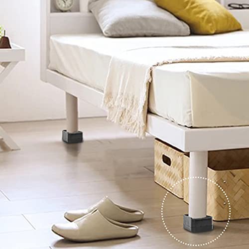 Uping テーブル・ベッドの高さ調節が簡単にできるベッドの高さをあげる足 4個