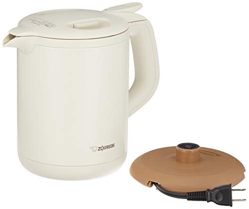 象印 電気ケトル 0.8L 沸騰後1時間90℃保温 アイボリー CK-AJ08-CB