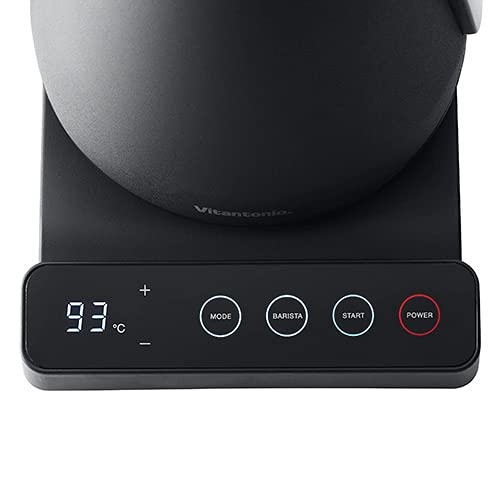 ビタントニオ 電気ケトル 0.8L ブラックVitantonio 温調ドリップケトル ACTY （アクティ） VEK-20-K