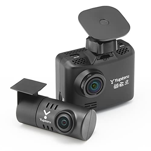 ユピテル 前後2カメラドライブレコーダー WDT510c フロント HDR搭載 