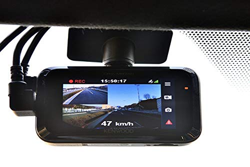 KENWOOD(ケンウッド) 前後撮影対応2カメラドライブレコーダー DRV-MR740フルハイビジョン GPS 駐車監視録画対応 前後200万画素 シガープラグコード(3.5m)付属 microSDHCカード付属(16GB) 2カメ ド