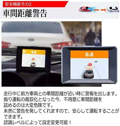 三金商事 ドライブレコーダー AI搭載 運転支援付き 衝突予防システム MINIEYE 車ワイファイ 安全機能付き WiFi接続 スマホ連動ドラレコ  3Dモデリング表示 レコーダーgps付き 安全運転支援 煽り運転対策 2.4インチ ディの通販はau PAY マーケット - HATINANA |  au PAY ...