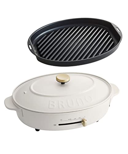 BRUNO ブルーノ オーバルホットプレート ホワイト ブルーノ BRUNO