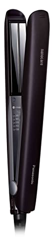 パナソニック ヘアーアイロン ストレート用 ナノケア 海外対応 黒 EH-HS0J-K