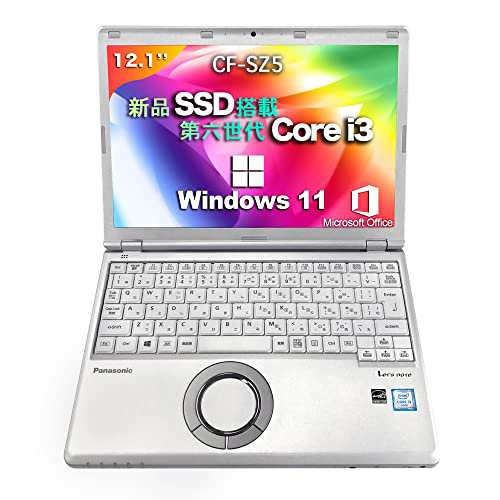 ノート パソコン オフィス 付き Windows11搭載 初期設定済み CF-SZ5 シリーズ 高性能第6世代 Core i3/2.3GHz パソコン ノート【MS Officeのサムネイル