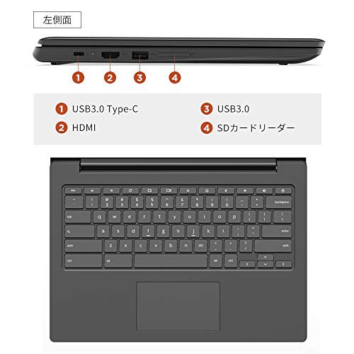 Google Chromebook Lenovo ノートパソコン 14.0型フルHD 英語