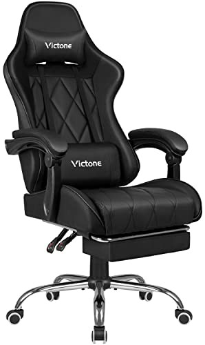 VICTONE ゲーミングチェア ゲーム用チェア 「メーカー一年保証」 パソコンチェア オフィスチェア デスクチェア リクライニング 人間工学｜au  PAY マーケット