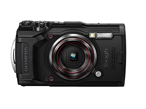 OLYMPUS デジタルカメラ Tough TG-6 ブラック 1200万画素CMOS F2.0 15m 防水 100kgf耐荷重 GPS 内蔵Wi-Fi TG-6BLKの通販は 42,960円