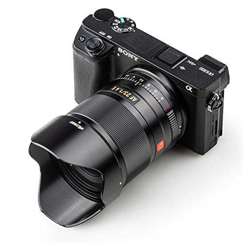 VILTROX 単焦点レンズ AF 23mm F1.4 STM F1.4大口径 瞳AF ソニーE