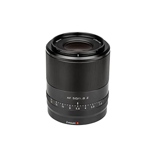 VILTROX 単焦点レンズ AF 50mm F1.8 Zマウント用 フルサイズレンズ F1