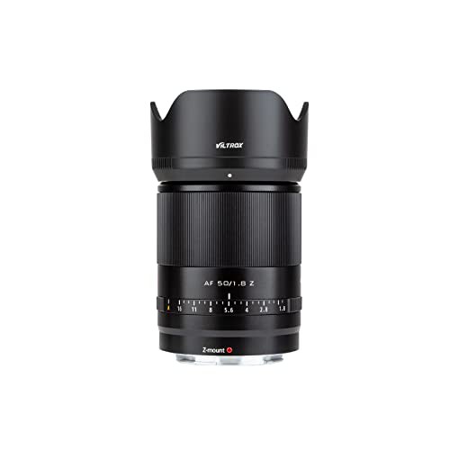 VILTROX 単焦点レンズ AF 50mm F1.8 Zマウント用 フルサイズレンズ F1