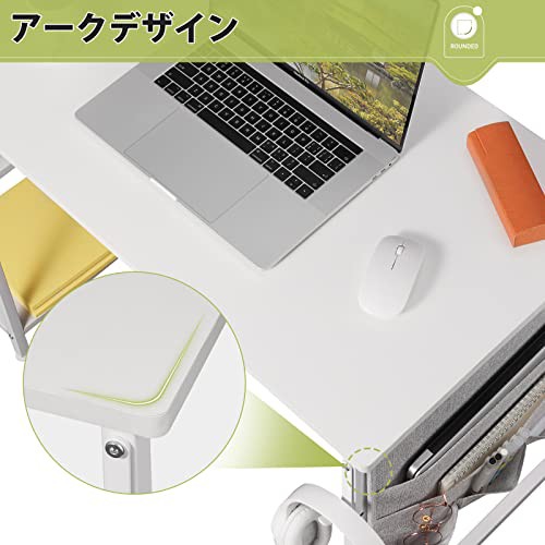 YeTom 机 ラック付きデスク pcデスク パソコンデスク 幅104cm×奥行48cm