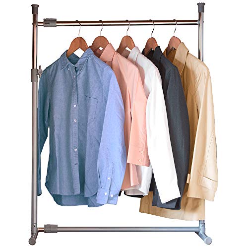 アイリスオーヤマ ハンガーラック パイプハンガー 押入れ 幅75~130cm(伸縮) 耐荷重15kg OSH-Y17の通販は