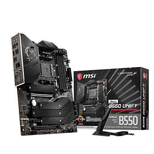 MSI MEG B550 UNIFY マザーボード ATX [AMD B550チップセット搭載] MB5197