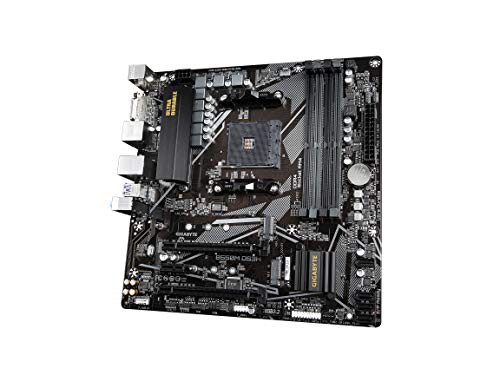 GIGABYTE B550チップセット搭載 Micro-ATX マザーボード B550M DS3H