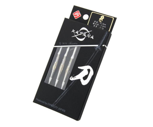 DYNASTY刀KATANA名刀KIBA牙No.5カタナ17.5g定価11180 ダーツ（KATANA